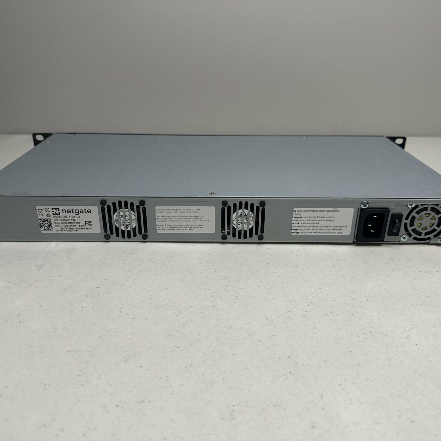 Netgate XG-7100-1U – Technical Insights